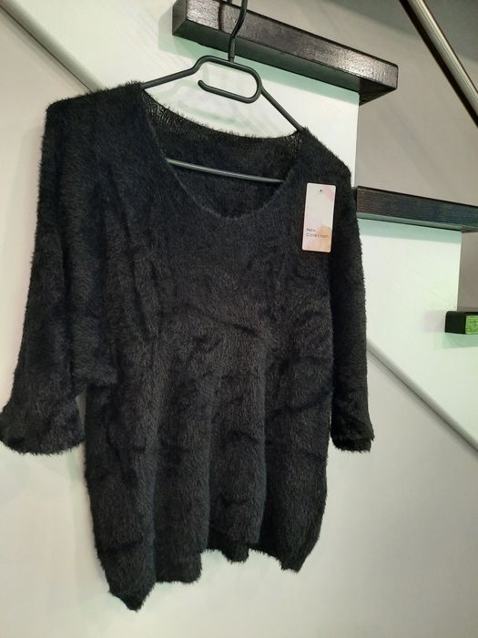 Super wysokogatunkowa bluzka alpaka New Collection jakość premium