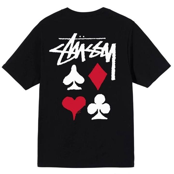 Футболка Stussy Black Poker