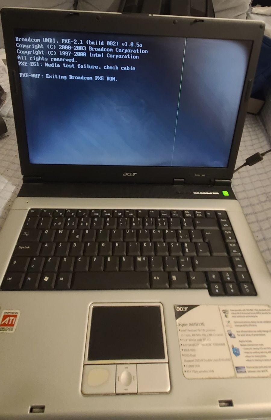 Acer Aspire 1683WLMI