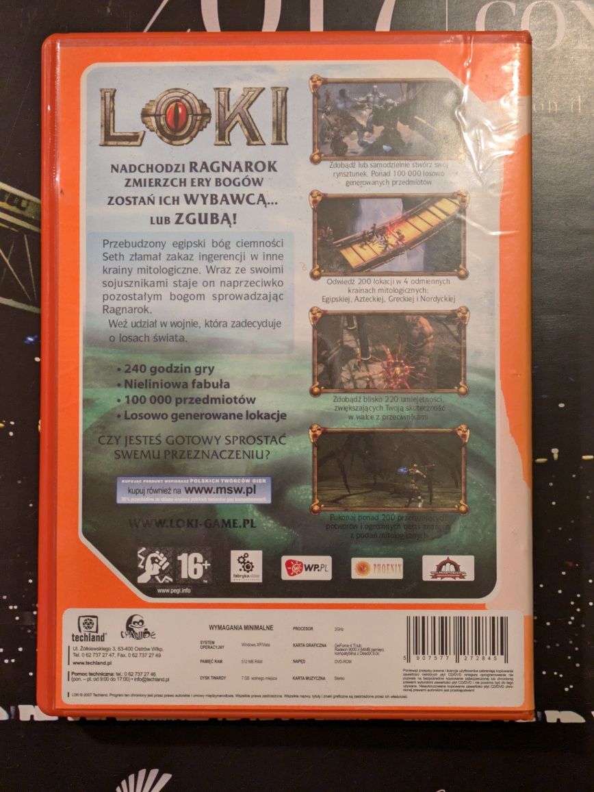 Loki PC Pomarańczowa Seria
