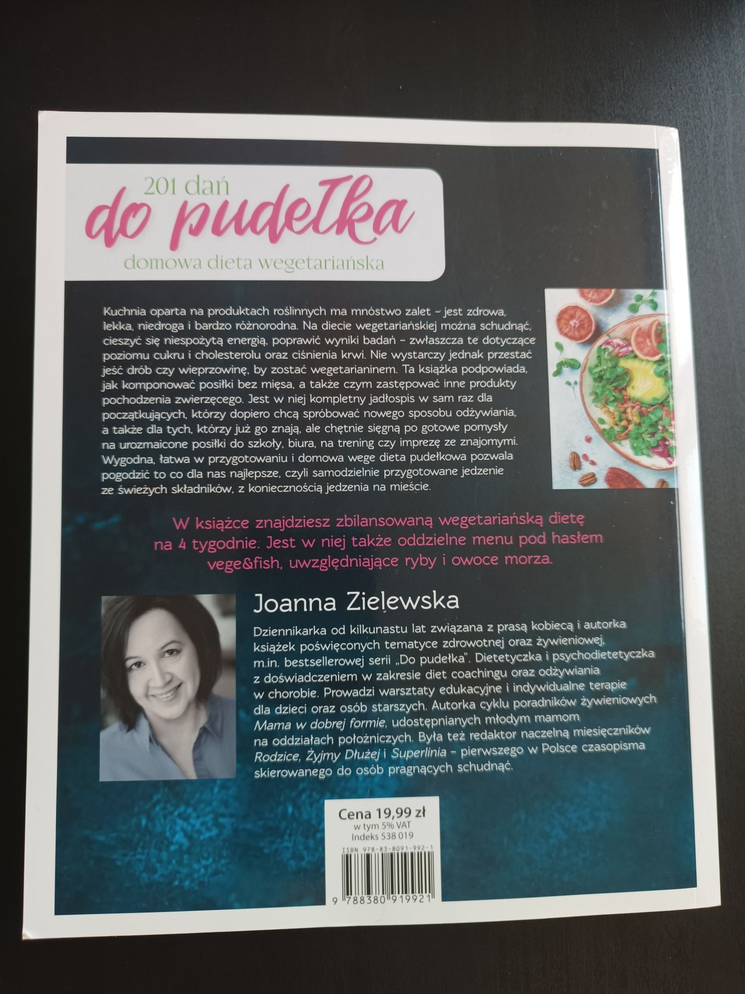201 dań do pudełka, dieta wegetariańska, wege
