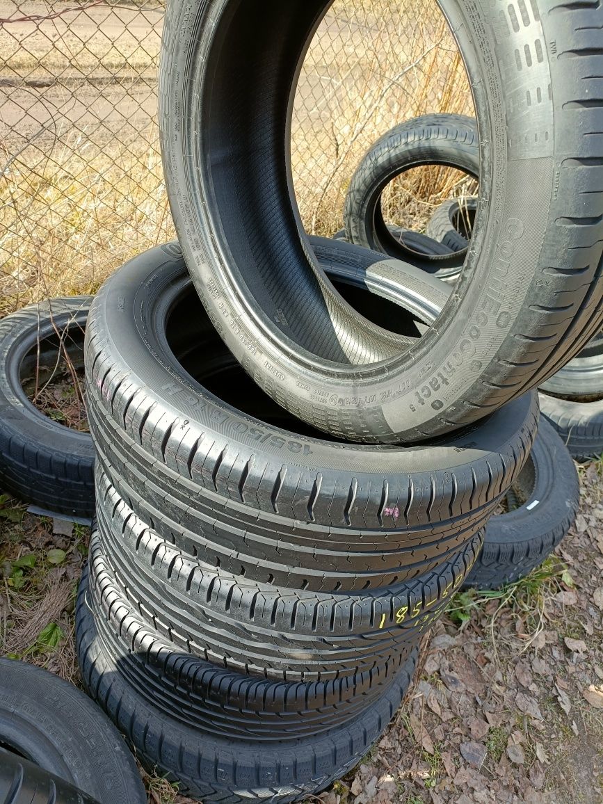 2 lub 4X  185/50R16 Continental  2016r 7mm Faktura ADIGO