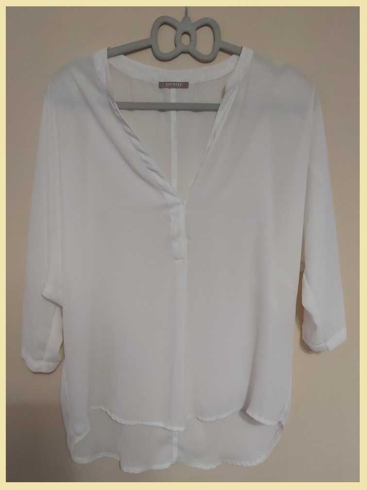 Biała elegancka bluzka marki Orsay rozmiar M