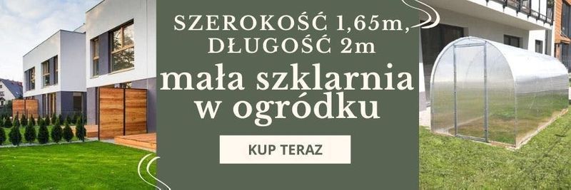 Mała Szklarnia z poliwęglanu Tunel 1,65x2-10m(20x20) POLIWĘGLAN 3-6mm