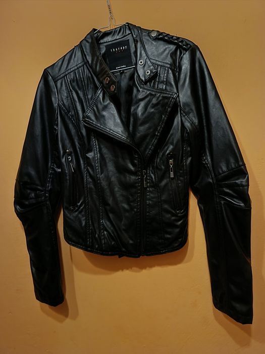 Kurtka skórzana damska rozmiar M