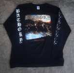 Vintage Merch Bathory Blood Fire Metallica 1994 Rok Long Sleeve Shirt