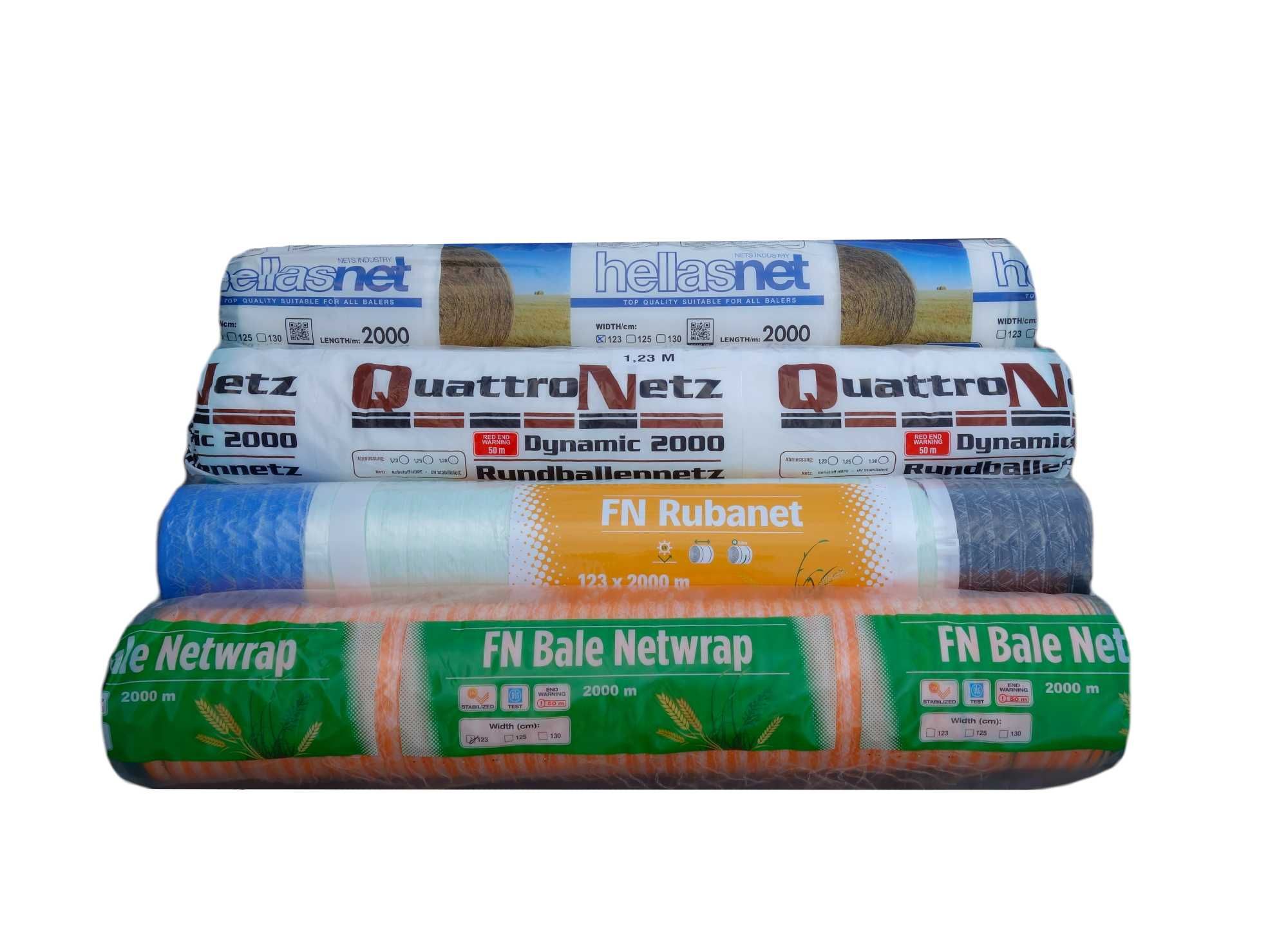 Siatka rolnicza  Rubanet  FN Bale Net  Quattro Net 3000m