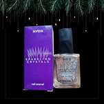 Avon lakier Rose Galaxy Sparkling Crystals 10 ml prezent GRATIS