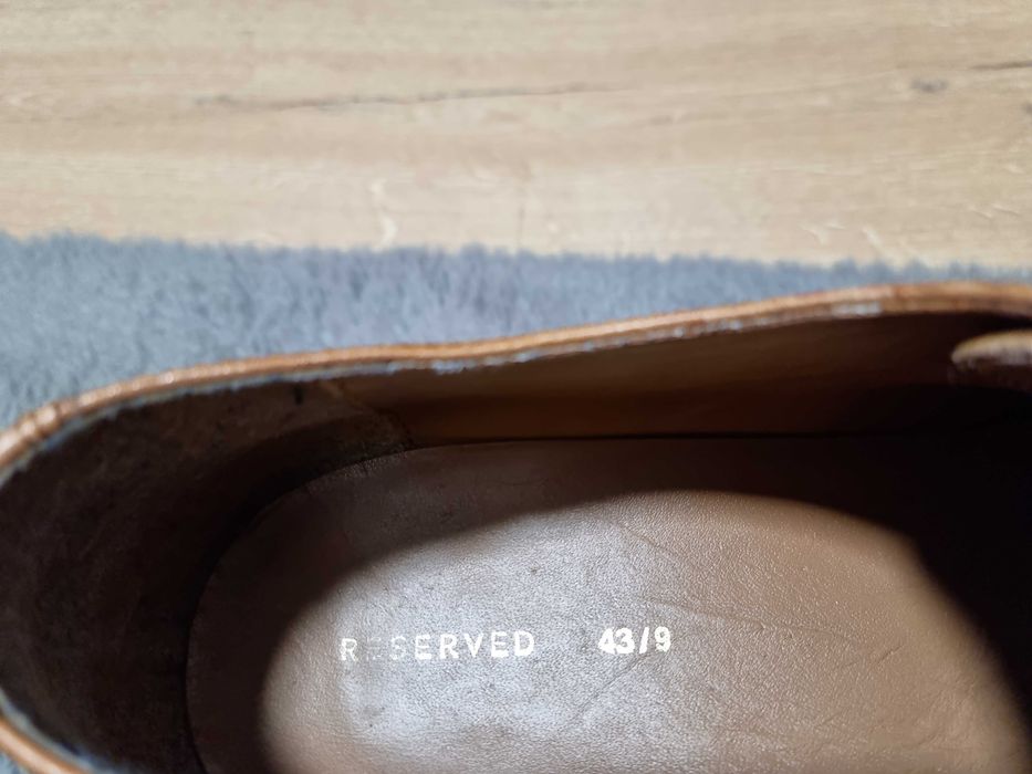 Buty męskie brązowa skóra rozm. 43