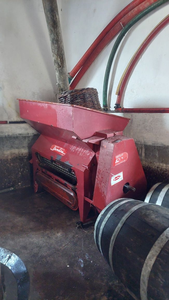 Desengaçadora de uvas