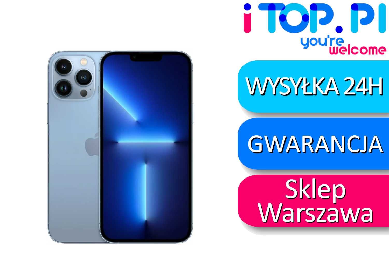 iPhone 13 Pro 128gb Niebieski Sklep Warszawa Gwarancja 12 miesięcy