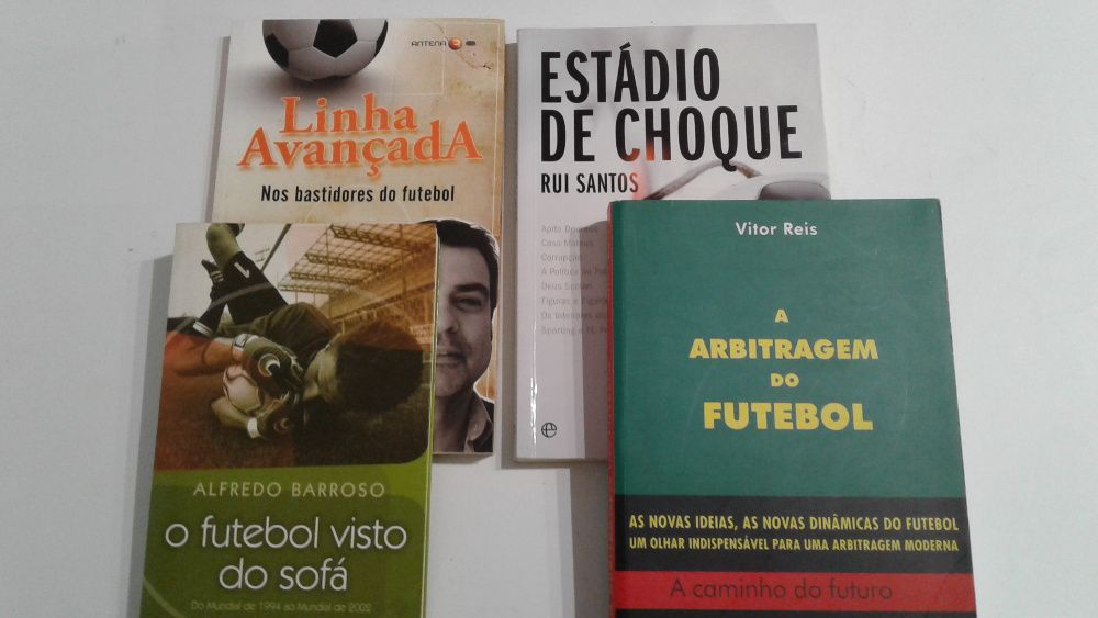 Livros sobre futebol, arbitragem , etc