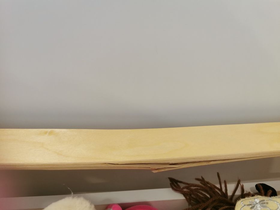 Łóżko białe 160x80 z szufladą