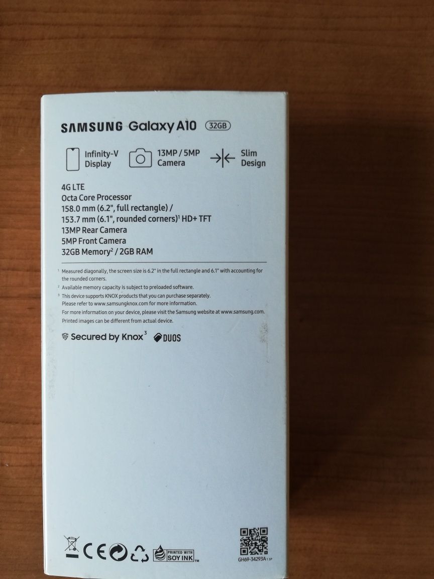 Samsung A10 preto