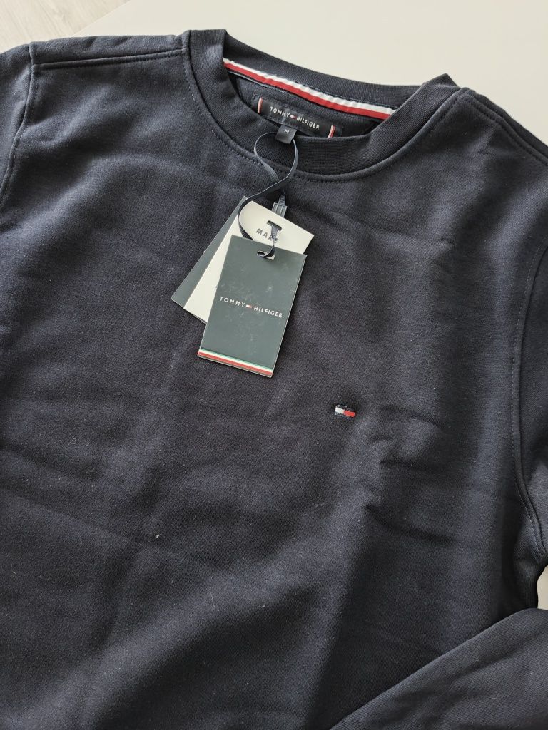 Bluza męska granatowa Tommy Hilfiger nowa M