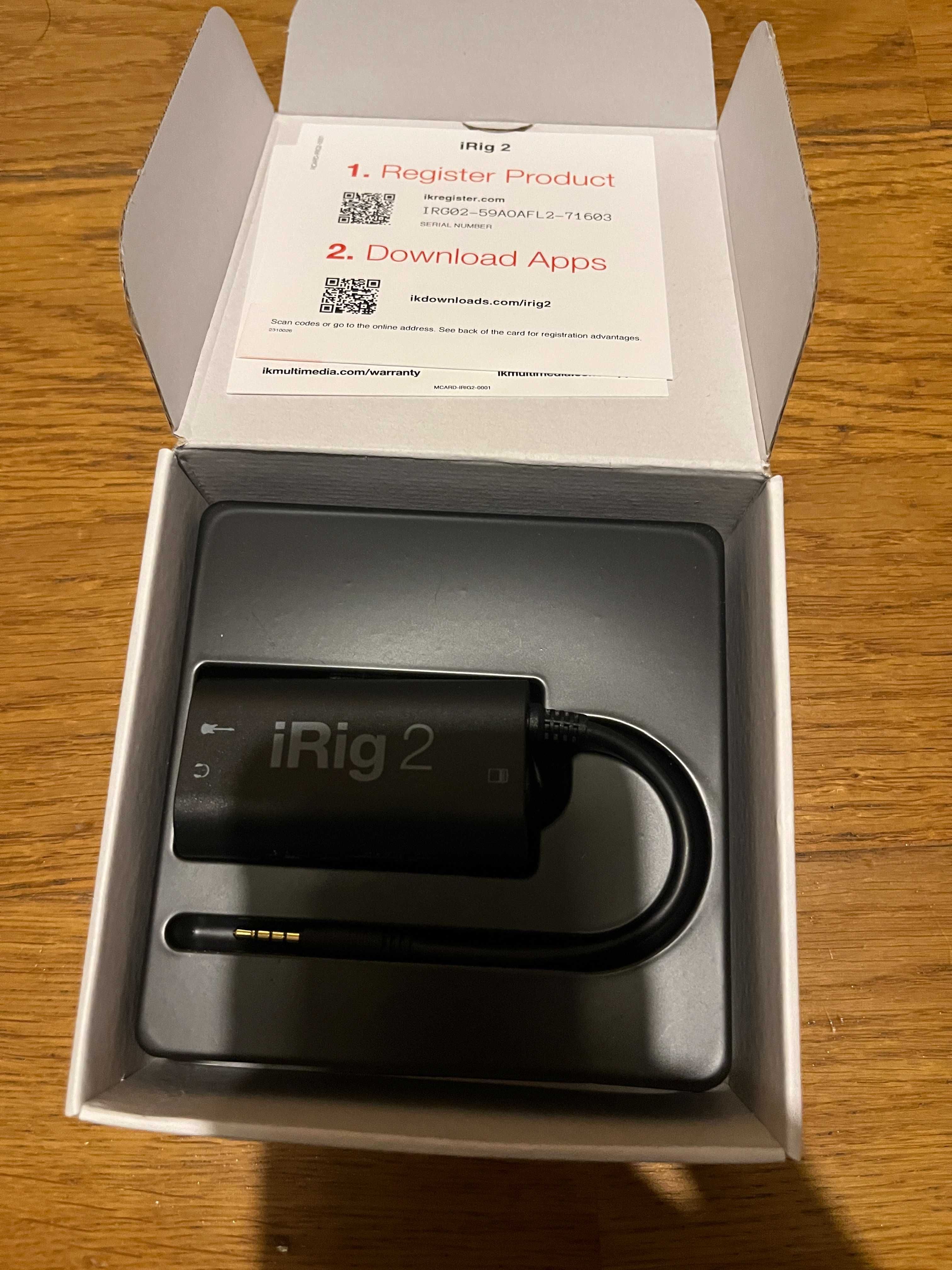 iRig 2 Interface multimédia guitarra para iOS