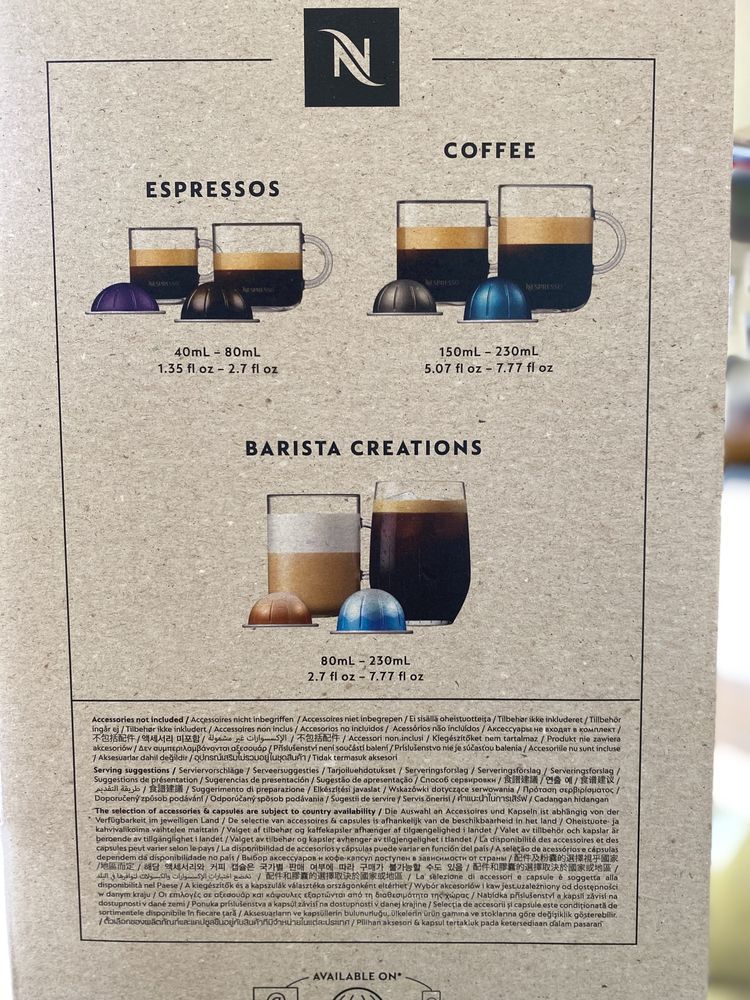 Nespresso Vertuo Plus - NOVA