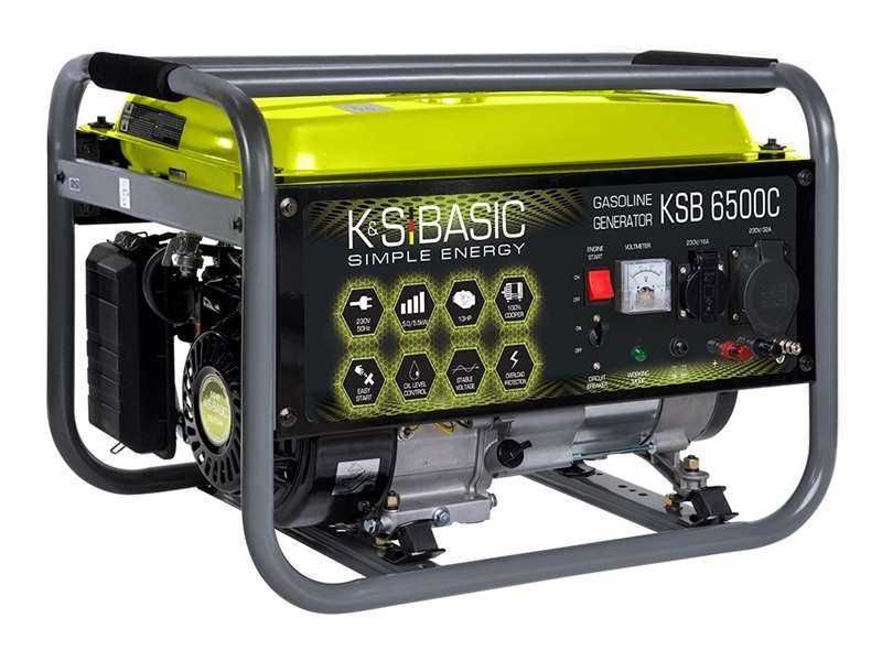 Agregat prądotwórczy KÖNNER & SÖHNEN KSB-6500C AVR / 230V - Moc 5,5 kW