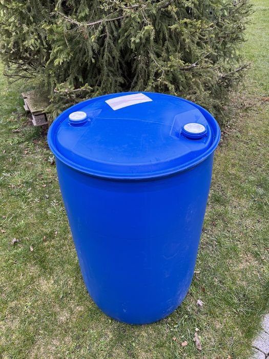 Beczka PVC 200 litrów z dwoma korkami, 910x590mm