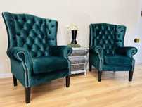 2 NOWE FOTELE CHESTERFIELD :) Piękne i efektowne :)