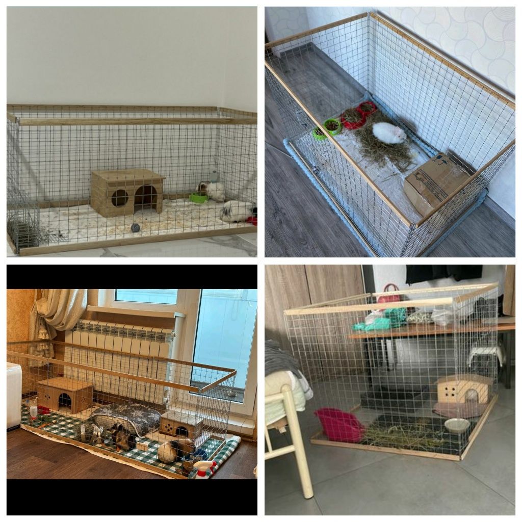 Манеж, Вольер, Клетка для собак, щенков, кроликов, котят, кошек