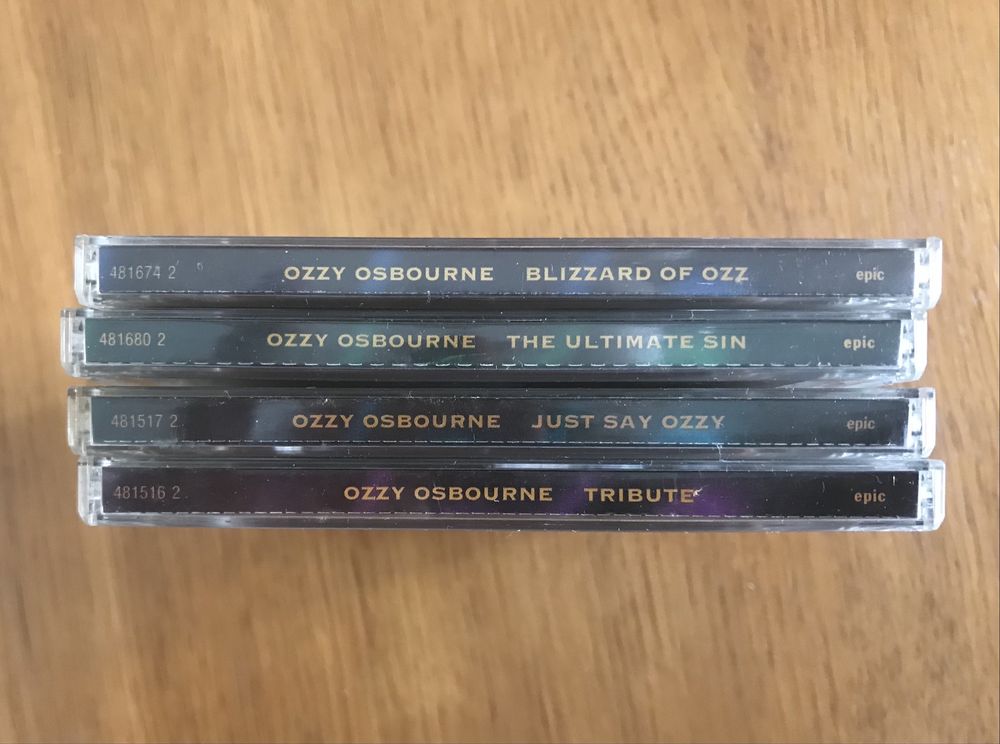 Conjunto 4 CDs: Ozzy Osbourne - Special Collectors Edition - Re-Master