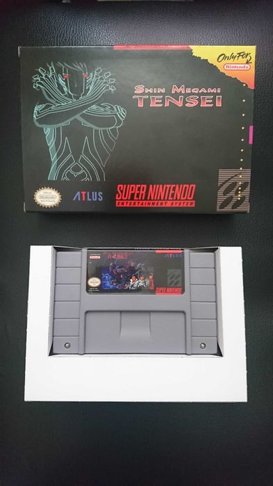 Shin Megami Tensei (Super nintendo SNES) в коробке