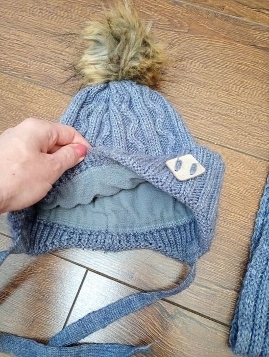 Шапка зимова шарф для хлопчика