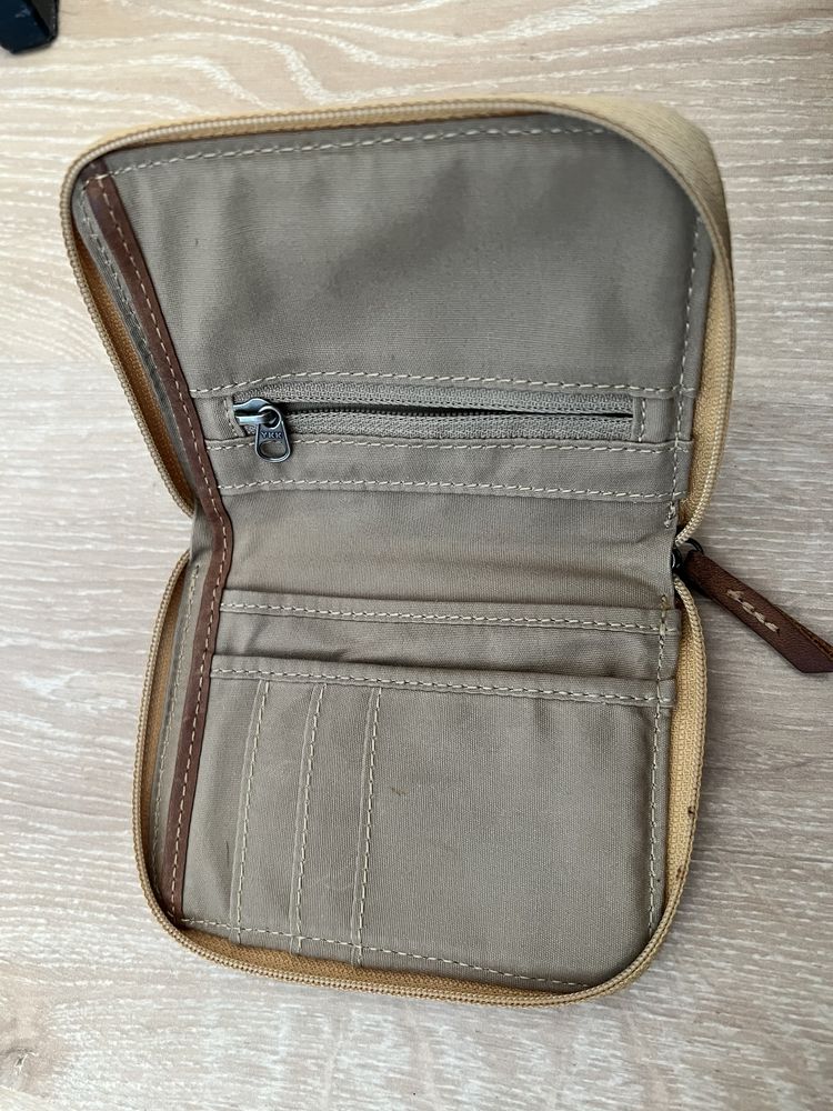 Fjallraven Kanken - portfel żółty.