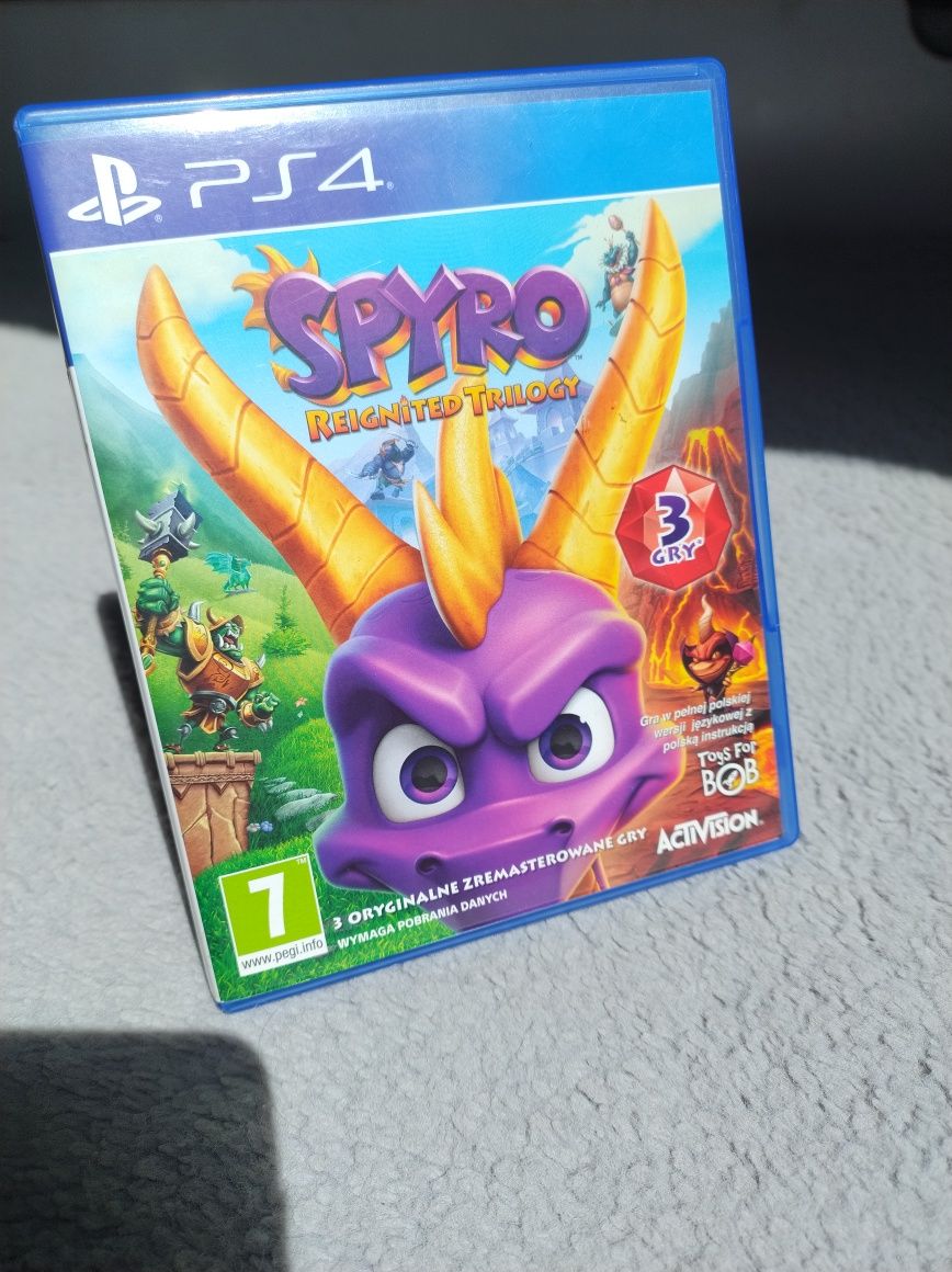 Gra PS4 Spyro Reignited Trilogy Polska wersja jezykowa