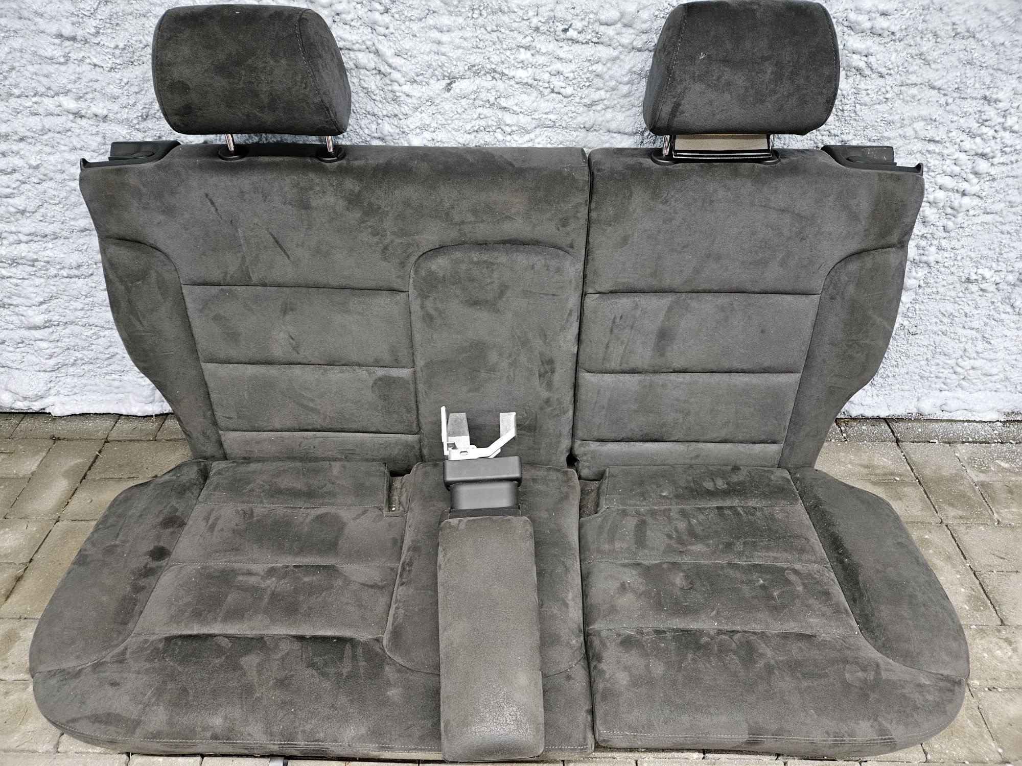 Fotele i kanapa Audi A3 8L Alkantara Szara