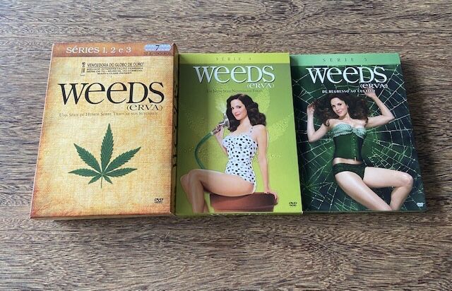 DVD serie weeds temporadas 1 ,2 e 3
