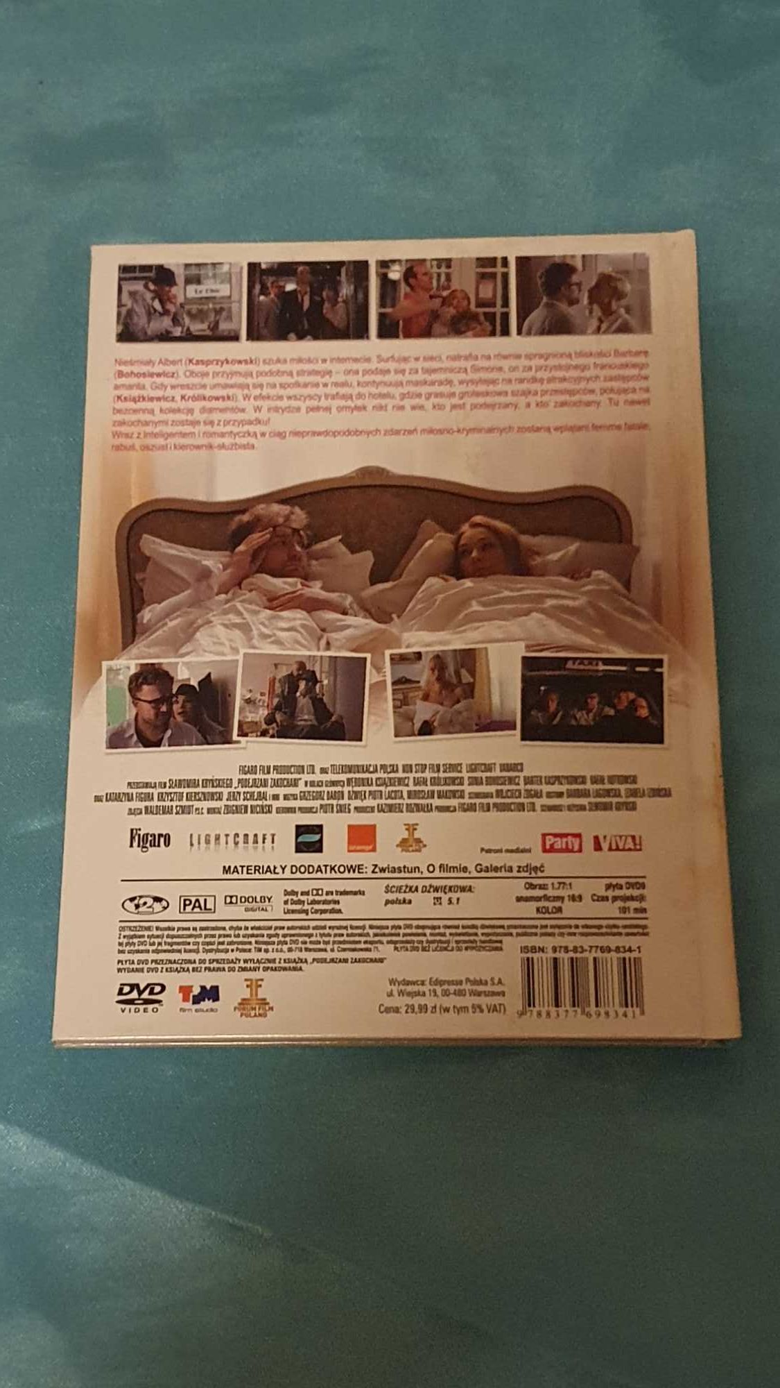 Podejrzani Zakochani  DVD + Książka