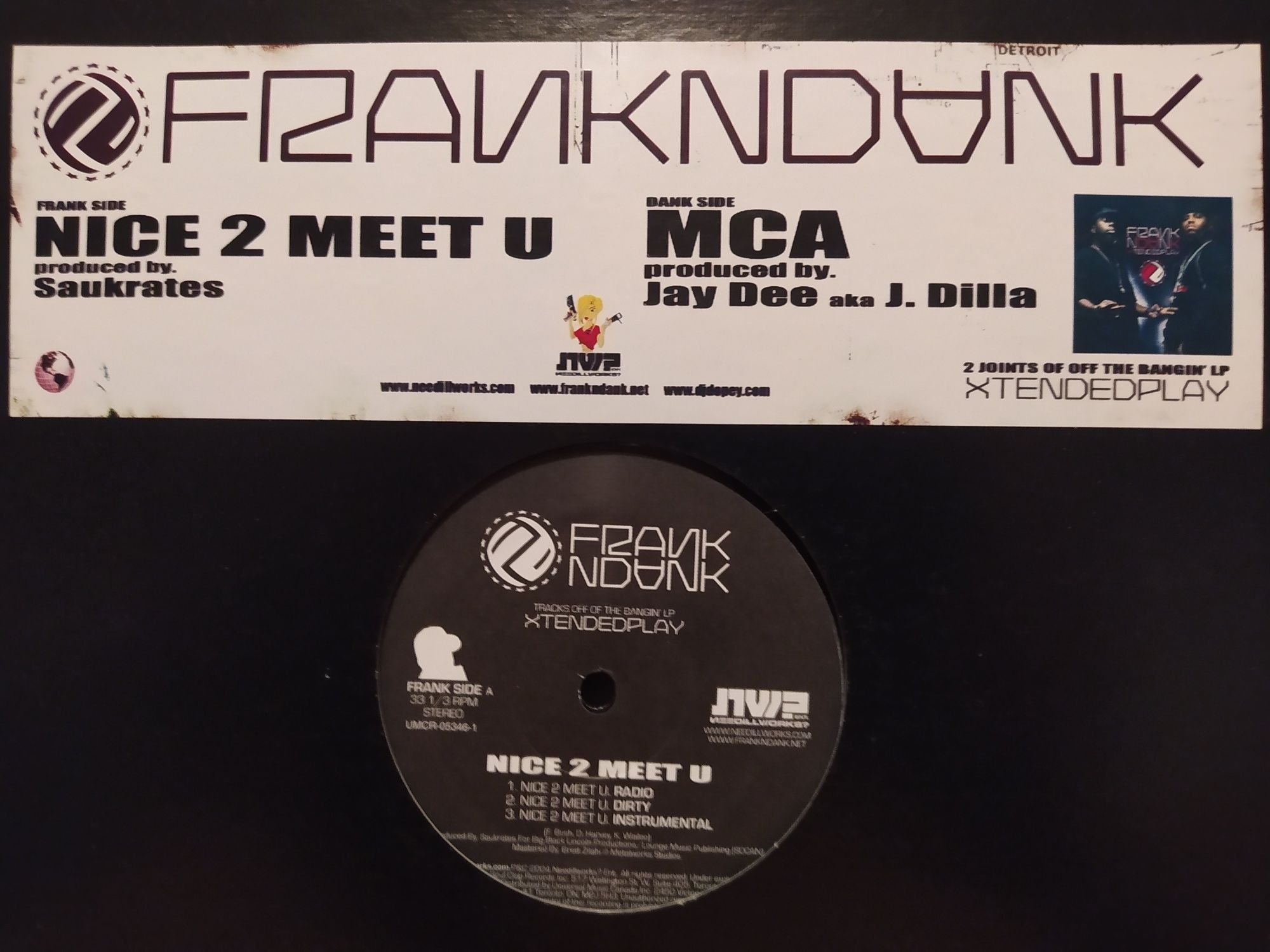 Frank-N-Dank - Nice 2 Meet U / MCA |12"