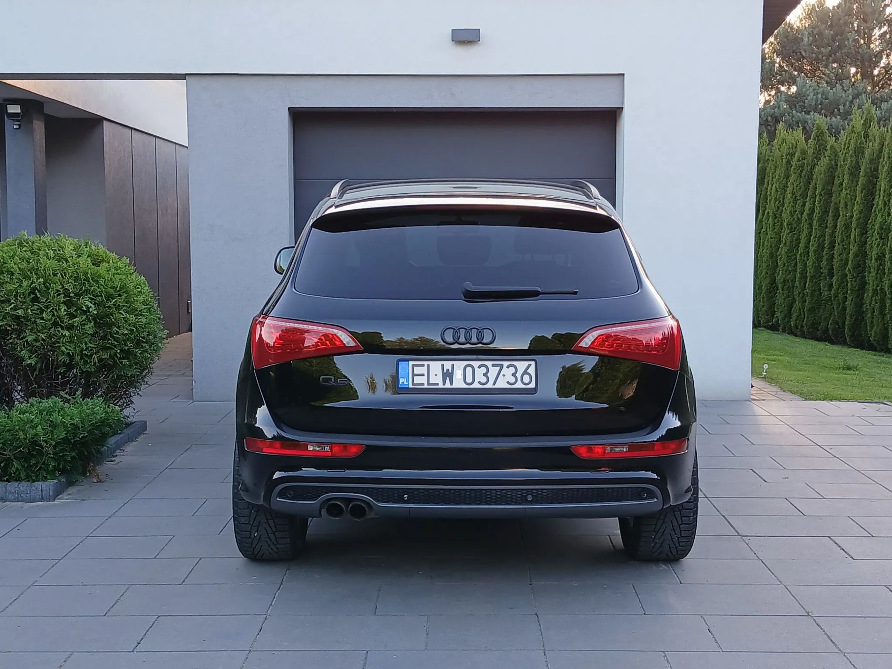 Audi Q5 170KM quattro S-line manual biksenony skóra czarny sufit HAK