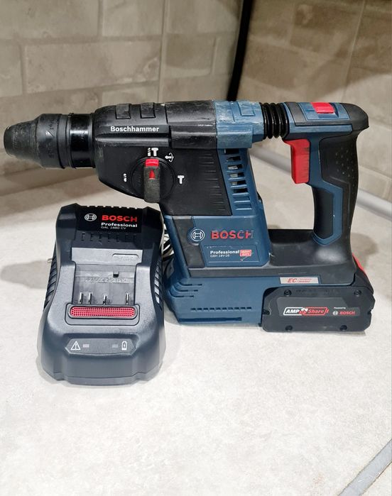 Безщітковий акумуляторний Перфоратор BOSCH gbh 18v-26
