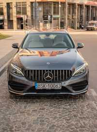 Mercedes C, AMG, Serwis ASO, niski przebieg, auto z prywatnych rąk