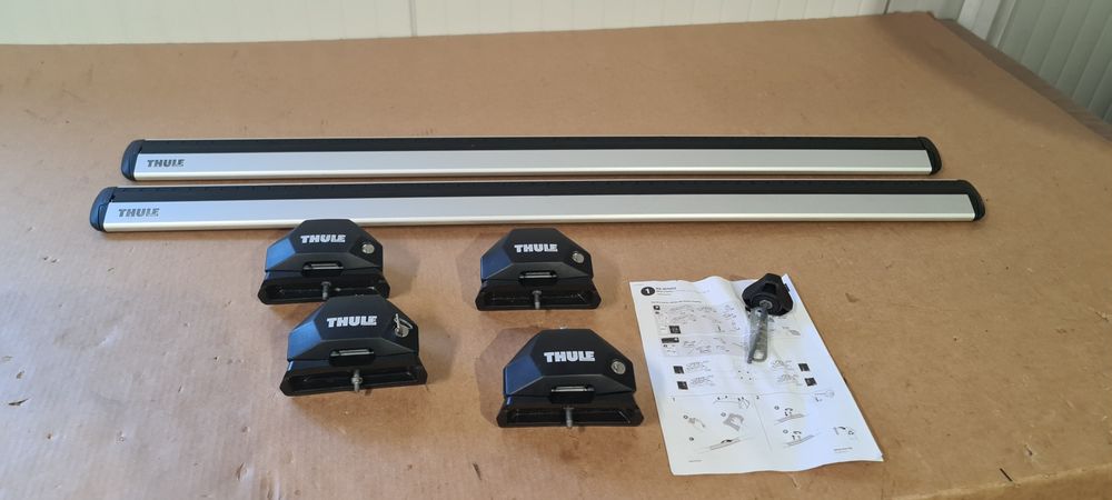 BMW Seria 3 Sedan 4-dr Bagażnik dachowy Thule Wingbar Evo Poprzeczki