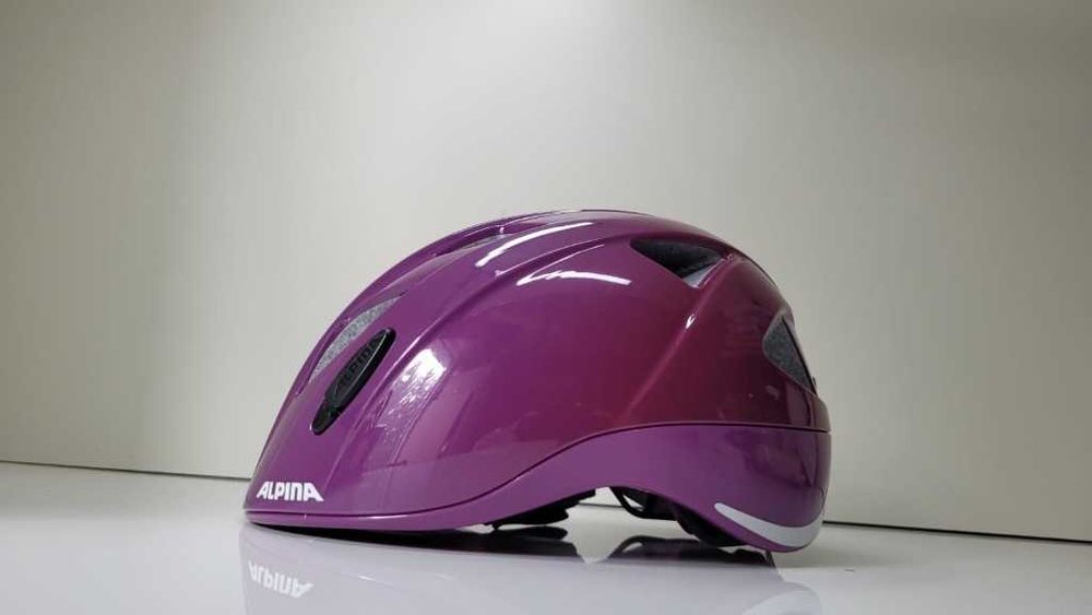 ALPINA XIMO Dziecięcy Kask rowerowy 45-49cm Ma Mikro Ryski