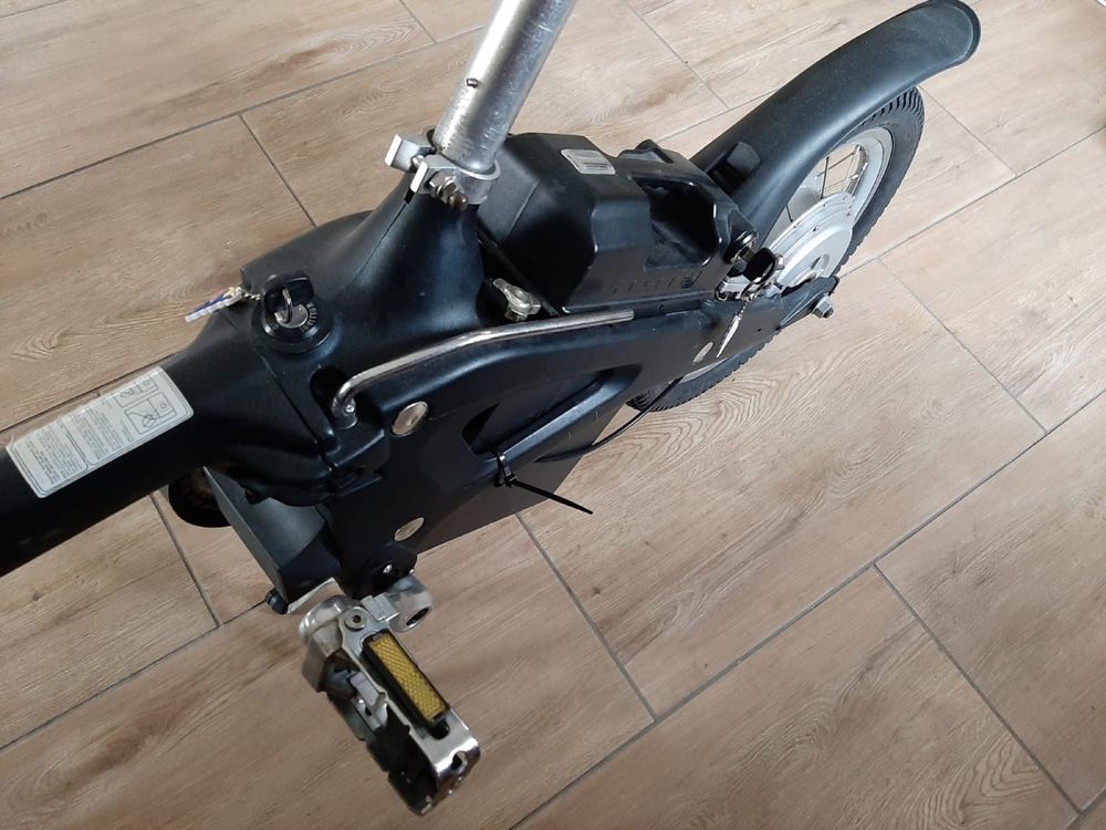 Rower składak składany elektryczny, bateria nowa 2021