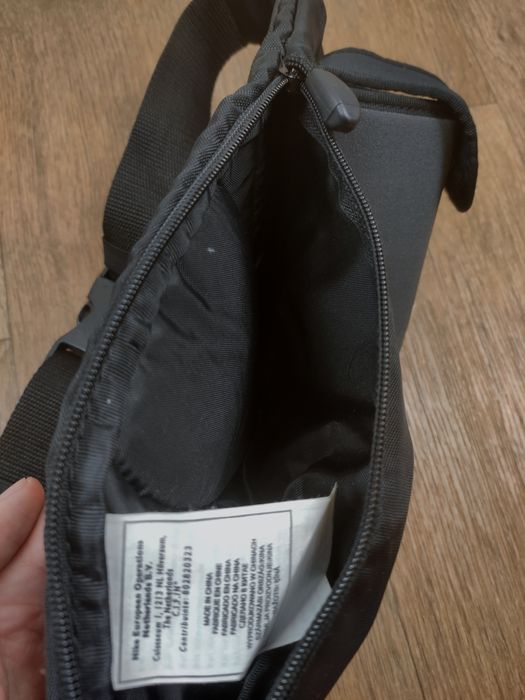 Поясна сумка Nike вінтажна вінтаж спортивна бананка чорна сіра y2k