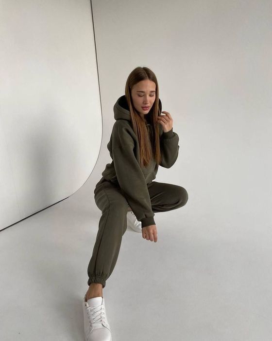 Теплий жіночий костюм на флісі 42, 44, 46, 48, 50, 52, 54