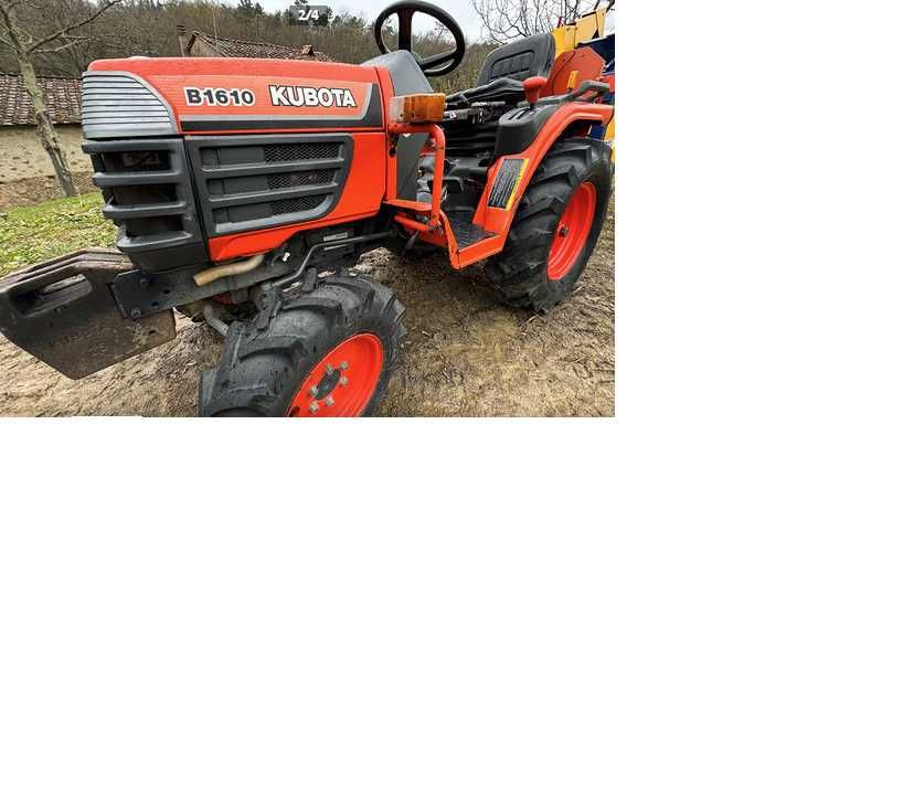 Tractor Kubota B1610/ com Alfaias