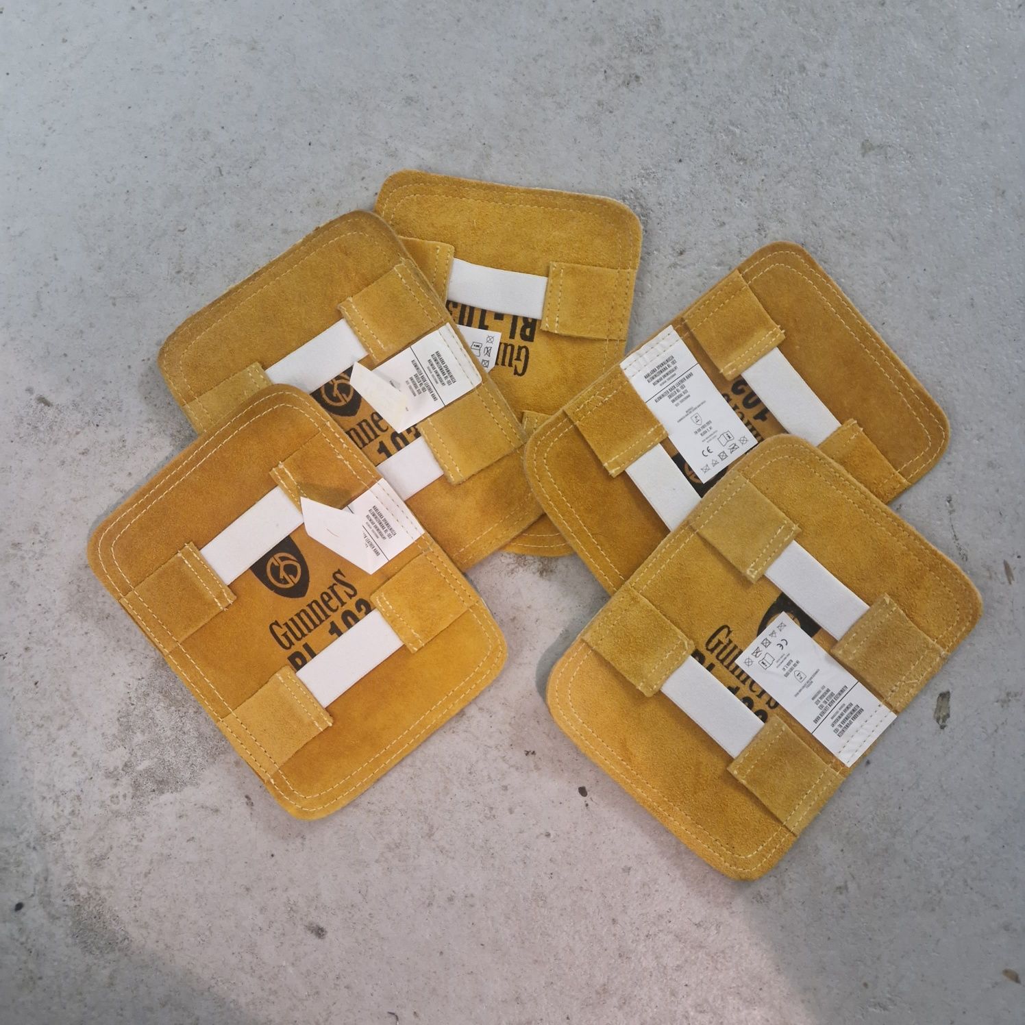 Nakładki na rekawice aluminizowane Gunners Bl103