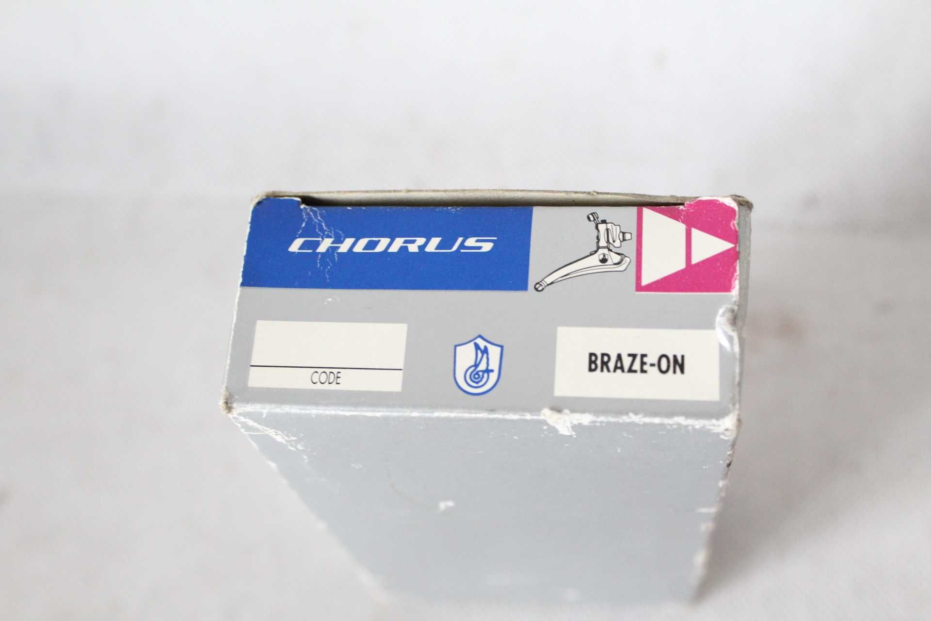 NOS nowa przerzutka przednia campagnolo CHORUS braze on BR2