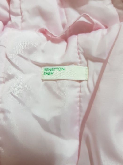 Casaco Benetton p/ bebe (Tam. 3/6 - 62cm) (Novo c/ etiqueta)