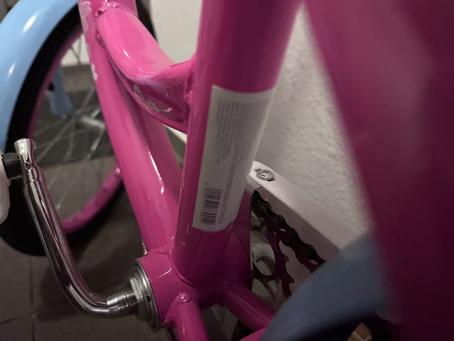 Велосипед детский YOUMI 18" розовый