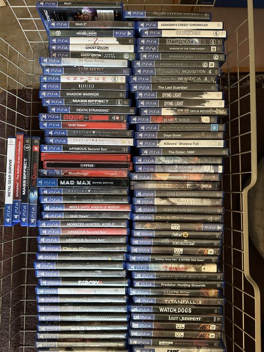 Sprzedam zamienię gry Ps4 slim Pro Ps5 Nintendo