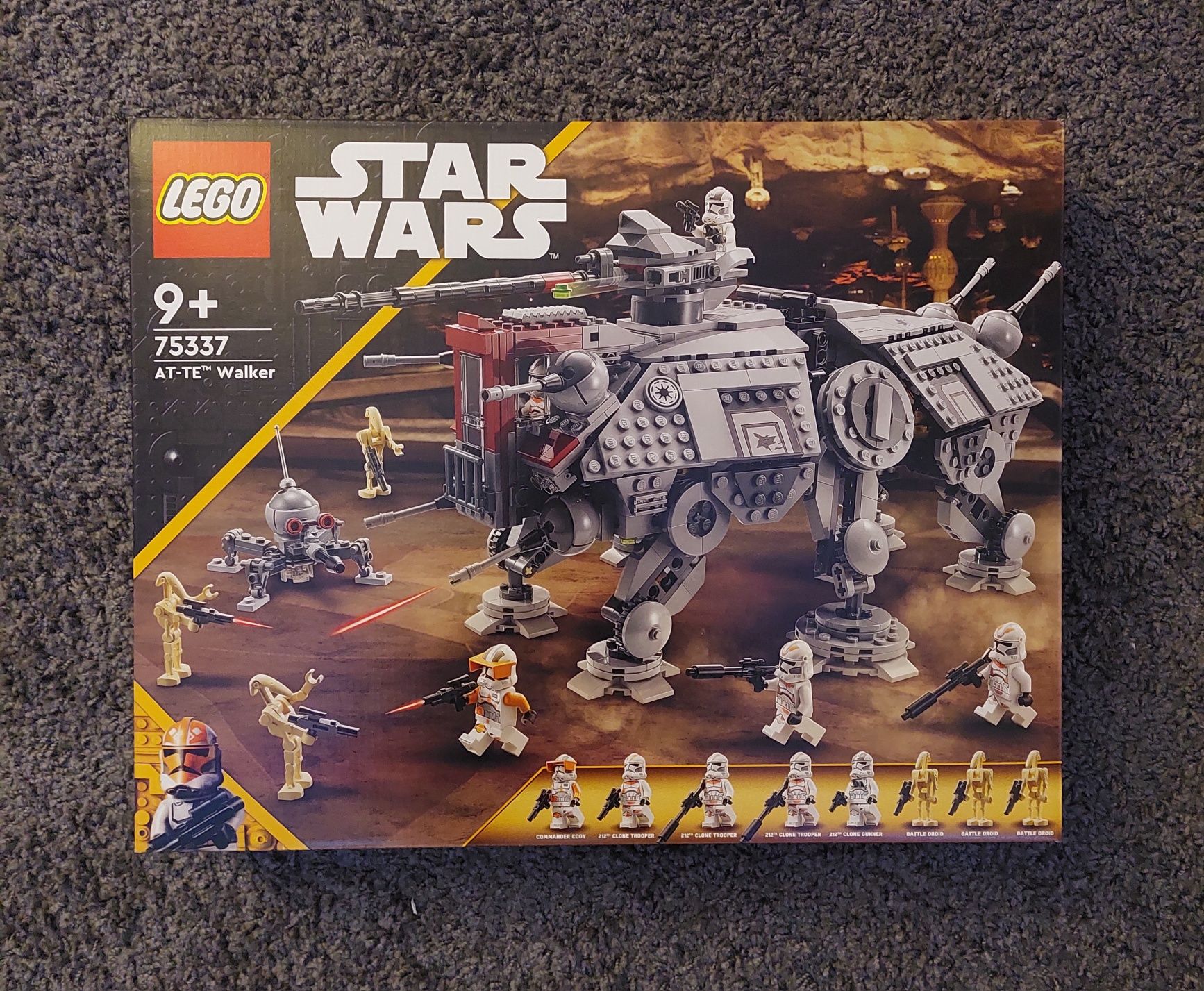 Lego 75337 star-wars maszyna kroczaca AT-TE