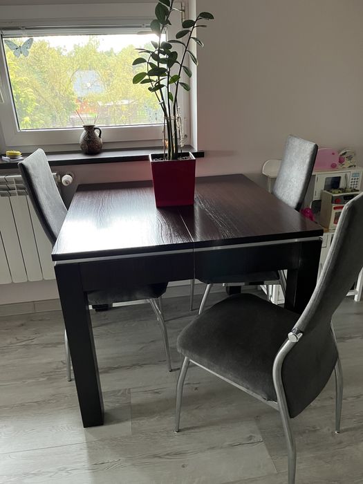 Stół rozkładany Wenge